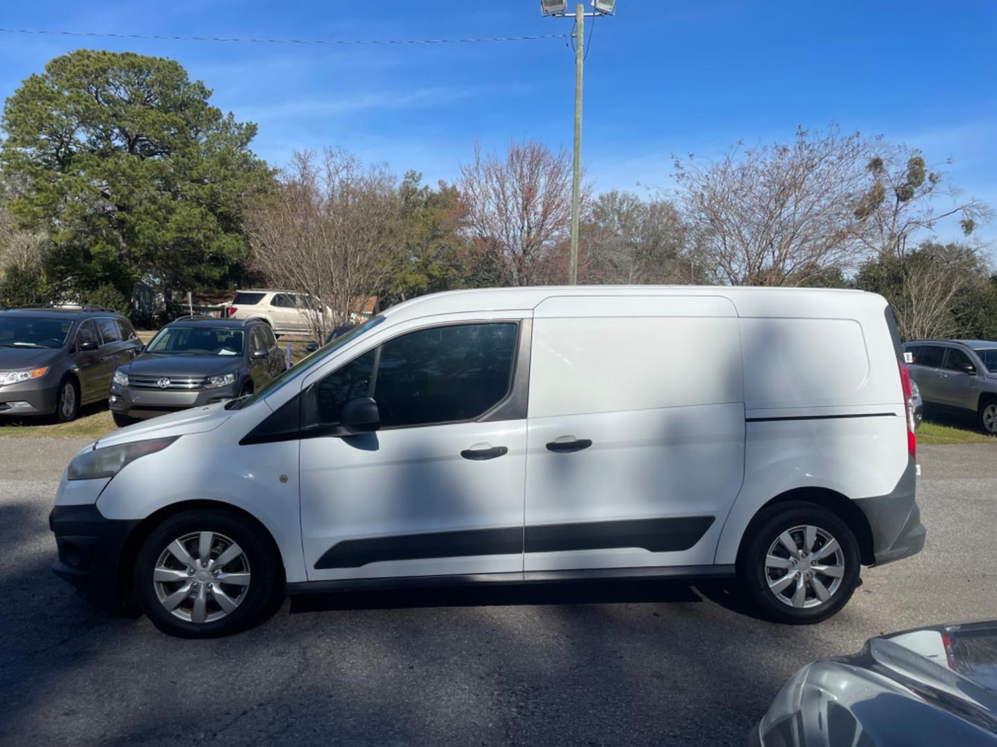 2015 WHITE FORD TRANSIT CONNECT XL (NM0LS7E70F1) with an 2.5L engine, Automatic transmission, located at 5103 Dorchester Rd., Charleston, SC, 29418-5607, (843) 767-1122, 36.245171, -115.228050 - Photo#3